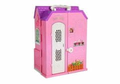 Lean-toys Lutka od 26 cm s ormarom i priborom