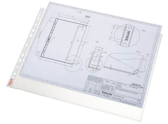 Esselte set U mapa, 85 mic, A3, 50 kom