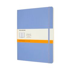 Moleskine bilježnica, XL, prugasta, meki uvez, plavo-ljubičasta