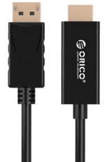 Orico DPH-M18 kabel DisplayPort u HDMI, 1080p, 1,8m, crni (DPH-M18-BK-BP)
