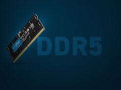 Crucial RAM memorija, SODIMM DDR5, 32GB, PC5-38400, 4800MT/s, CL40, 1.1V (CT32G48C40S5)