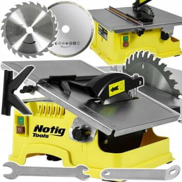 notig tools 2V1 1600W električna kružna pila za drvo i keramiku 180X22,2mm
