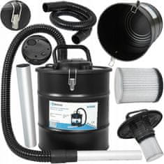 BAUG tools HEPA industrijski kamin usisavač 18L za pepeo 2000W