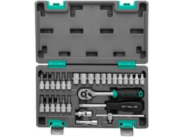 Stels Osnovni 29 set ključeva sa čegrtaljkom STELS - gedore