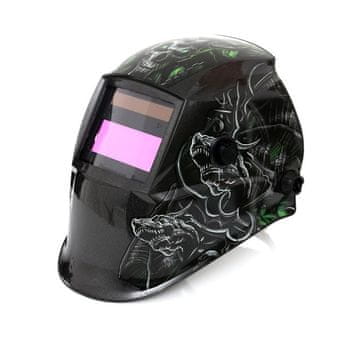 Kraft&Dele Automatska maska za zavarivanje sa samozatamnjivanjem - zmaj