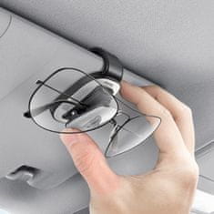BASEUS Eyewear Clip držač za naočale, srebro