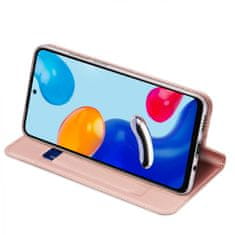 Dux Ducis Skin Pro preklopna maska za Xiaomi Redmi Note 11S / 11, ružičasta