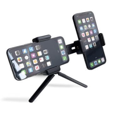 MG Dual Holder držač za mobitel sa stativom, crno