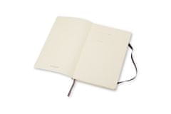 Moleskine džepna bilježnica, bez crta, meki uvezi, antracit