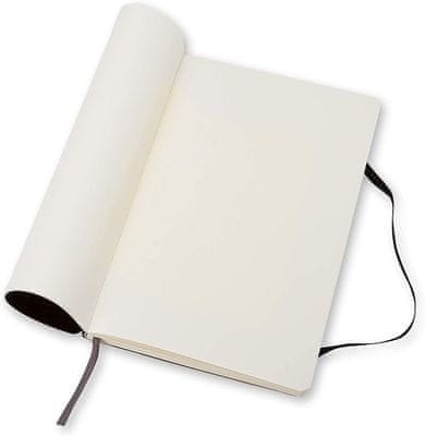 bilježnica, L, bez crta, meki uvez, antracit