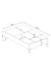 Woody Fashion Stolić ESINTI WALNUT, Esinti - Walnut