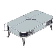 Woody Fashion Stolić za kavu, Eylül - Cream