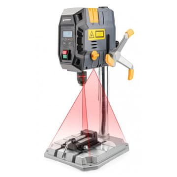 Powermat LCD 1000W stolna bušilica 13mm sa laserom + stege LED