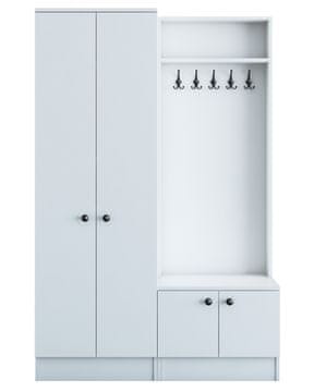 Woody Fashion Ormarić, Bijela boja, M11 - 1567