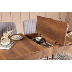 Woody Fashion Stol za blagovanje, Orah, Vina - Walnut