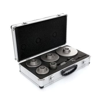 Kraft&Dele 7-dijelni set dijamantnih krunskih pila SDS plus + aluminijsko kućište 40-125mm