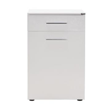 Woody Fashion Višenamjenski ormarić, Bijela boja, ADR-611-PP-1