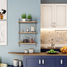 Woody Fashion Zidna polica Pulalis, Pulalis