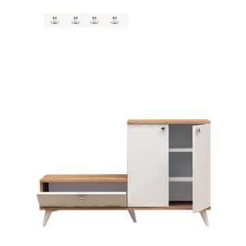 Woody Fashion Stalak za hodnik, Evva