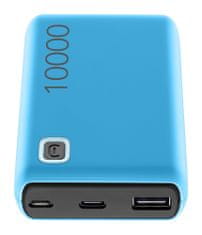 CellularLine Essence prijenosna baterija, 10000 mAh, plava