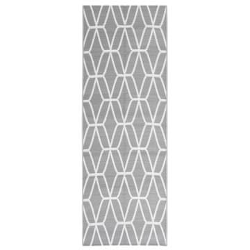 Vidaxl Vanjski tepih ARAKIL sivi 80 x 250 cm PP