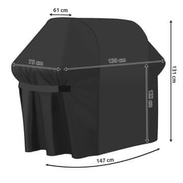 Kaminer navlaka za roštilj 147×61×122 cm (15184)