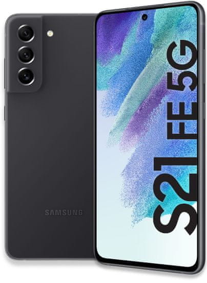 Samsung Galaxy S21 FE 5G (G990) pametni telefon, 6GB/128GB, siva (SM-G990BZAFEUE)