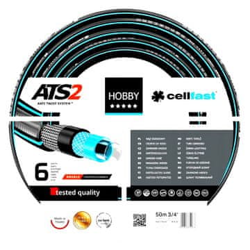 Cellfast Hobby ATS2 vrtno crijevo 3/4" 50 m