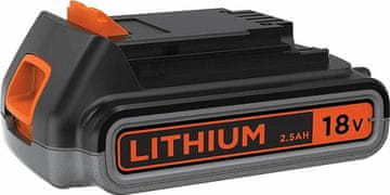 Black+Decker BLACK + DECKER BATERIJA 18V 2.5Ah BL2518