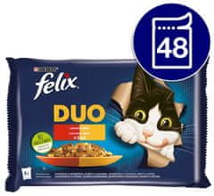 Felix Fantastic DUO izbor mesa u želeu, 48 x 85 g