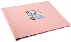 Goldbuch Bella Vista Screw type foto album, 39 x 31 cm, 40 strana, rozi