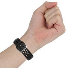 BStrap Silicone Dots remen za Garmin Venu 2S, white