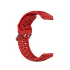 BStrap Silicone Dots remen za Garmin Venu 2S, red