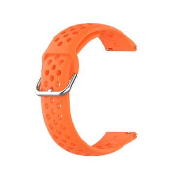 BStrap Silicone Dots remen za Garmin Venu 2S, orange