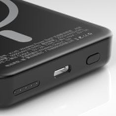DUDAO K14S MagSafe Power Bank 5000mAh 5W, crno