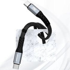 DUDAO L10C kabel USB-C / USB-C PD 100W, crno