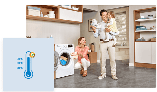 Iznimna čistoća na svim temperaturama pranja 
