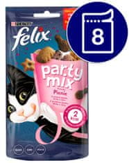Party Mix Picnic Mix poslastice za mačke, 8x 60 g