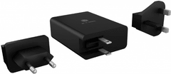 USB punjač, 4 ulaza, 100 W, Power Delivery 3.0, GaN podrška, crni (IB-PS104-PD)