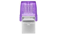 Kingston DataTraveler microDuo 3C USB stick, USB-C, USB 3.2 Gen 1, OTG, 256 GB (DTDUO3CG3/256GB)