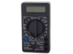 Silver LCD digitalni elektronski strujni multimetar