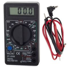 Silver LCD digitalni elektronski strujni multimetar
