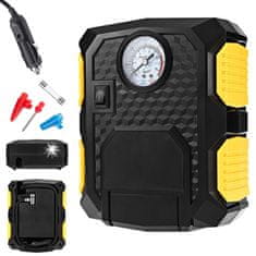 Verkgroup 12V auto kompresor 10 bara 27L/min LED lampa