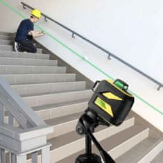 Huepar F93TXG-K 12-linijski laser 360 s baterijom + kutija