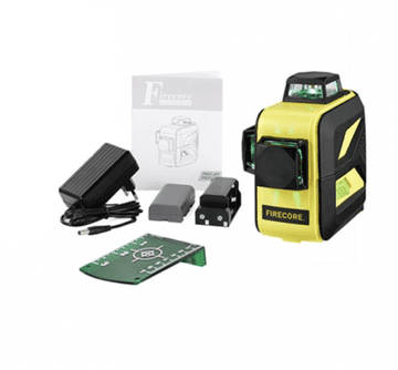 Huepar F93TXG-K 12-linijski laser 360 s baterijom + kutija