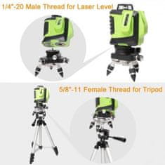 Huepar Mini tronožac za lasersko fino podešavanje 1/4″