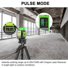 Huepar B03CG 12-redni laserski automatski nivelir + kofer