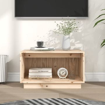 Vidaxl TV ormarić 60x35x35 cm masivni borov drvo