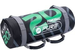 Pure2Improve Power Bag, 20 kg, crno/zelena
