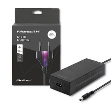 Qoltec stolno napajanje 96W | 24V | 4A | 5.5*2.5 | + kabel za napajanje